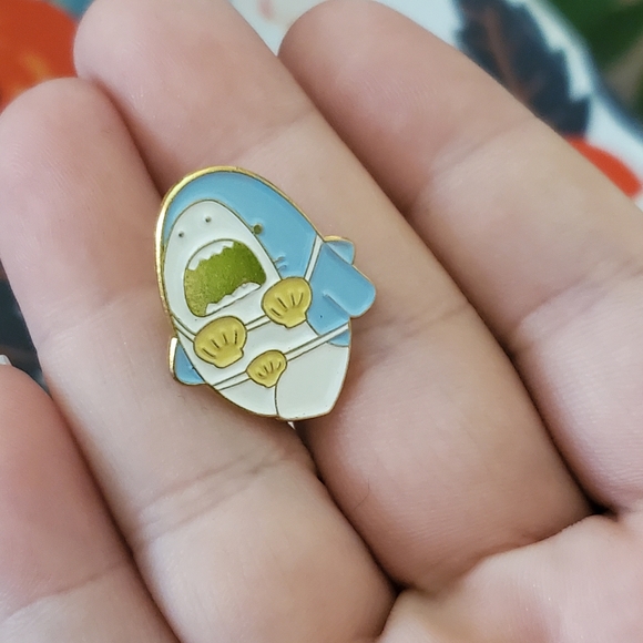 ✨2/$12✨ Shark Babe Enamel Pin - Picture 3 of 3